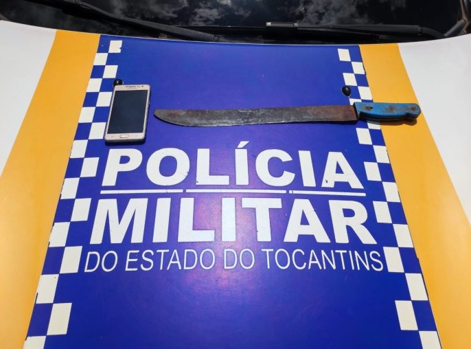 Em Barrolândia: Homem é preso pela Polícia Militar, acusado de cometer roubo contra uma comerciante
