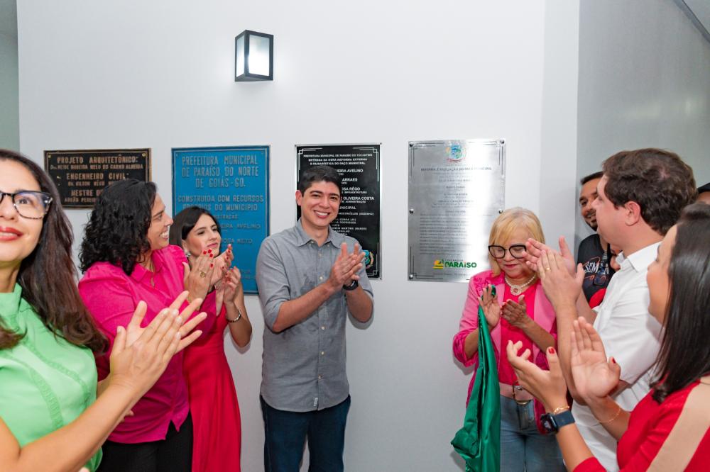 Inauguração da Reforma e Ampliação do Prédio da Prefeitura de Paraíso é realizada nesta sexta-feira
