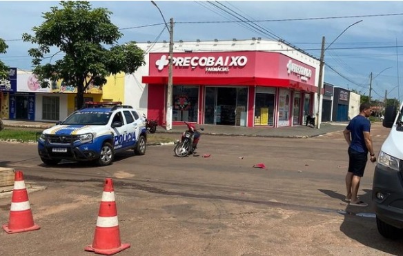 Colisão entre motos deixa feridos no setor Pouso Alegre em Paraíso do Tocantins
