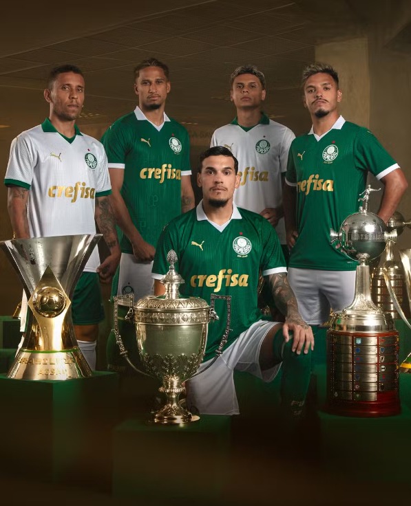 Palmeiras lança camisas para a temporada 2024; veja fotos