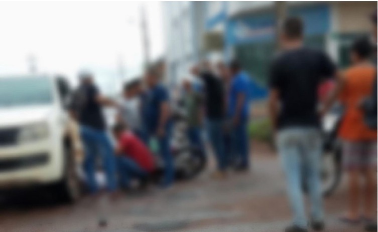 Motorista de caminhonete colide com motociclista e foge sem prestar socorro em Paraíso do Tocantins