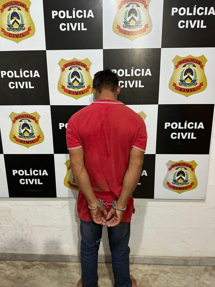 Em Paraíso do Tocantins, Polícia Civil prende homem foragido da Justiça por tentativa de homicídio