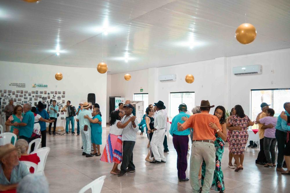 ‘Forró dos Velhos’ marca o retorno das atividades do Centro de Convivência dos Idosos em Paraíso do Tocantins