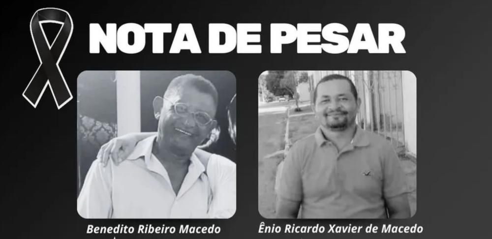 Pai e filho morrem após carro ter pane mecânica e cair na ribanceira de ponte