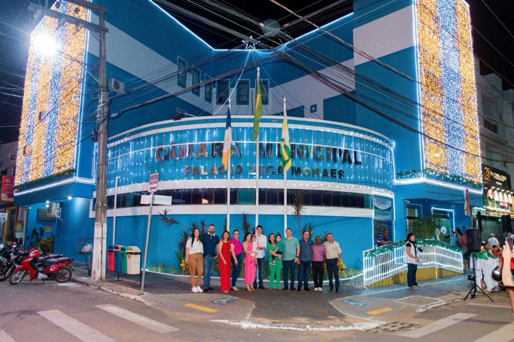 Em Paraíso, Câmara Municipal realiza cerimônia de lançamento das luzes de Natal